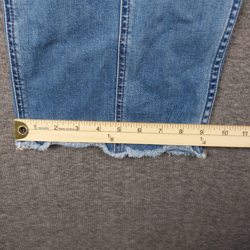 BILLABONG WRANGLER WOMENS BLUE JEAN DENIM WESTERN SUN OVERALLS PANTS SIZE 26 - Picture 5 of 11